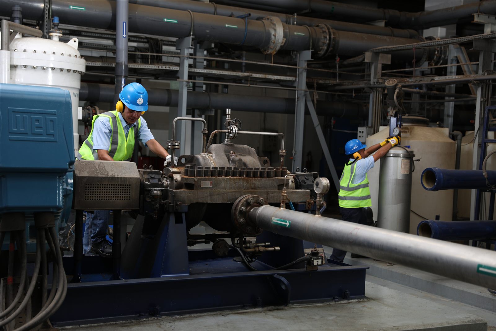 SAWACO O&M team